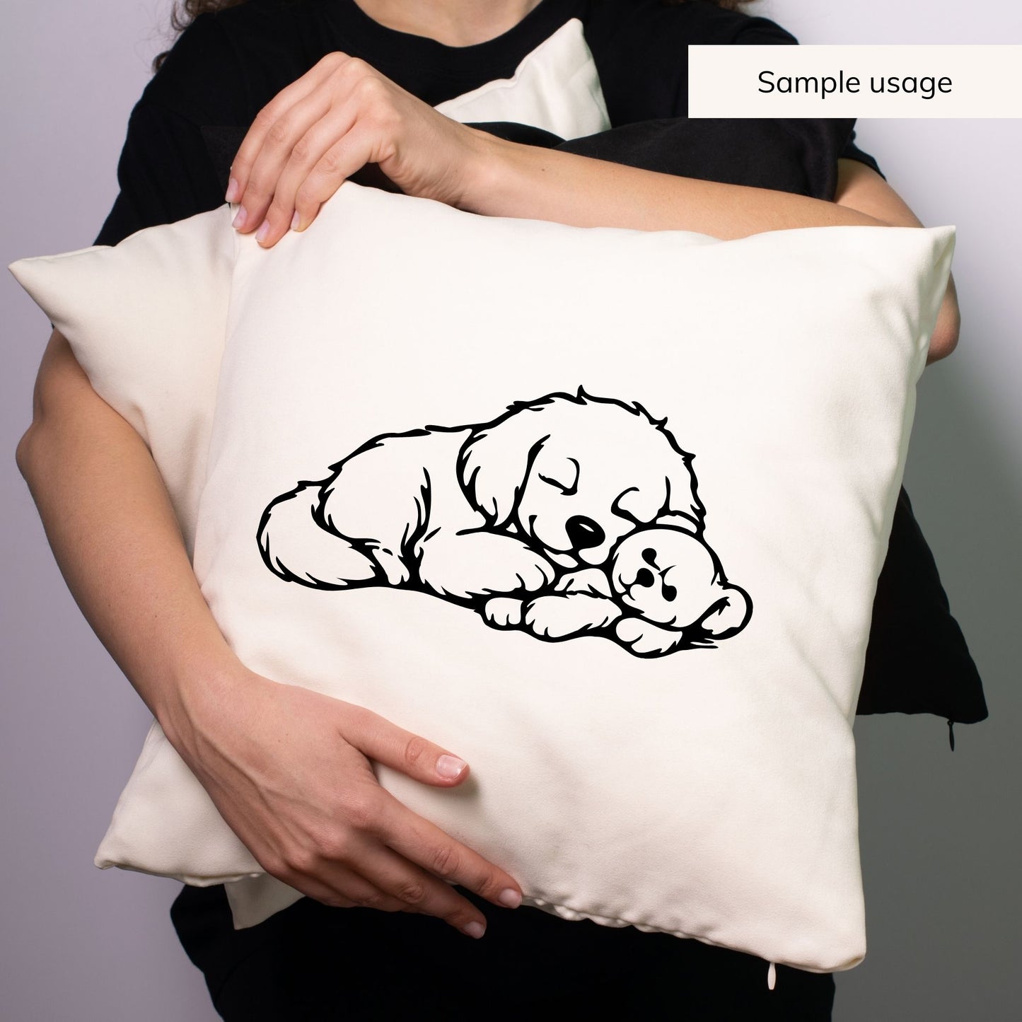 Golden Retriever Puppies SVG Bundle