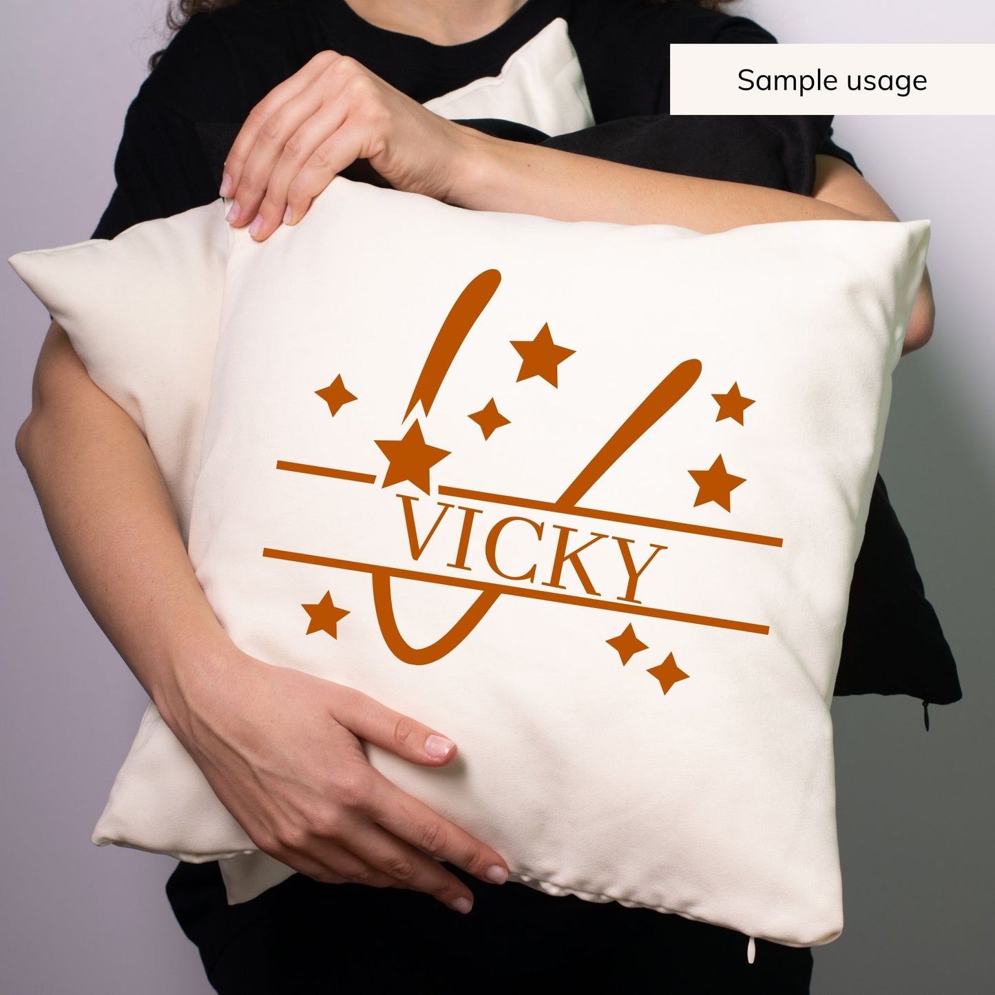 Star Monogram SVG Bundle A-Z