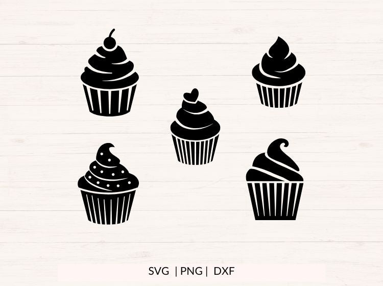 Cupcake Bundle - 10 designs