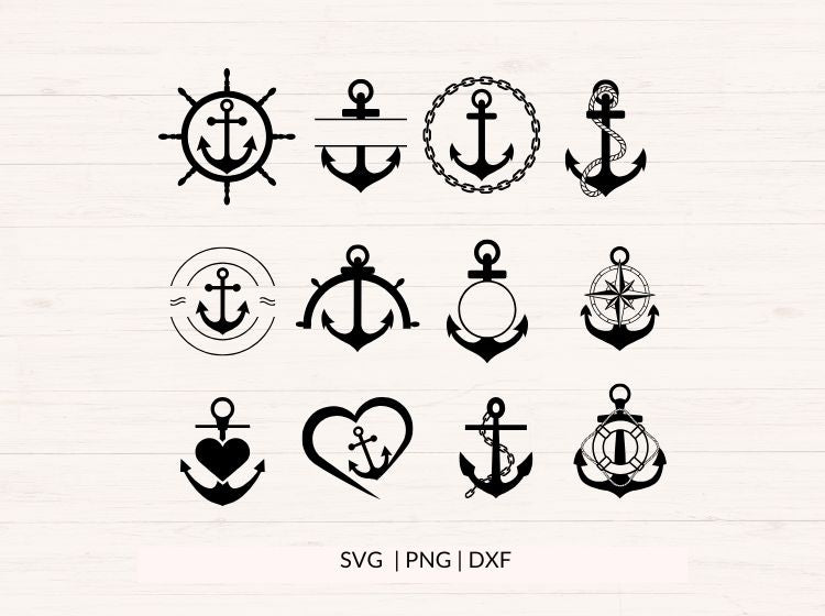 Anchor SVG Bundle