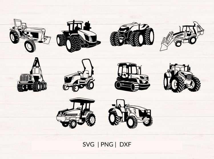 Tractor Bundle - 20 designs