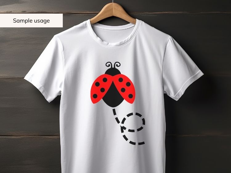 Ladybug SVG PNG DXF Bundle – Insect Clipart & Bug Cut Files