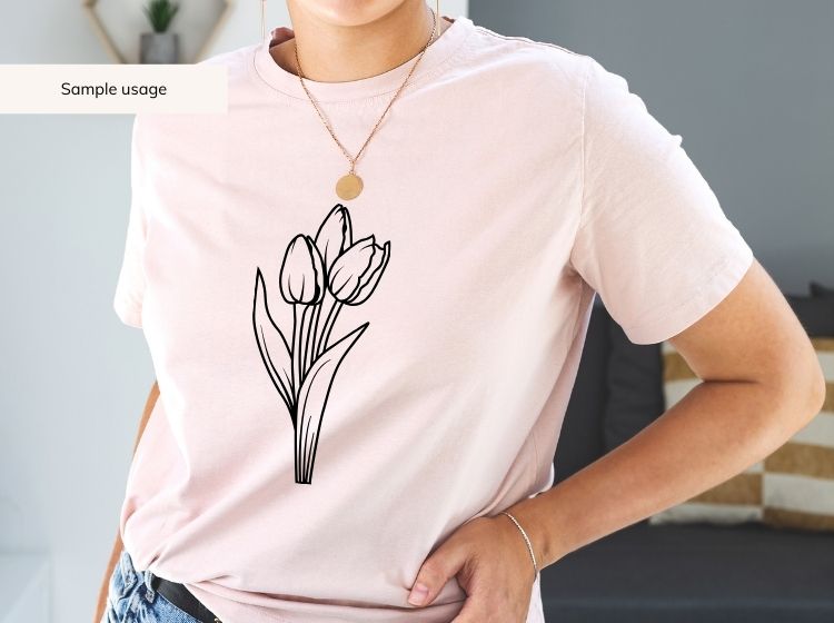 Tulip svg bundle