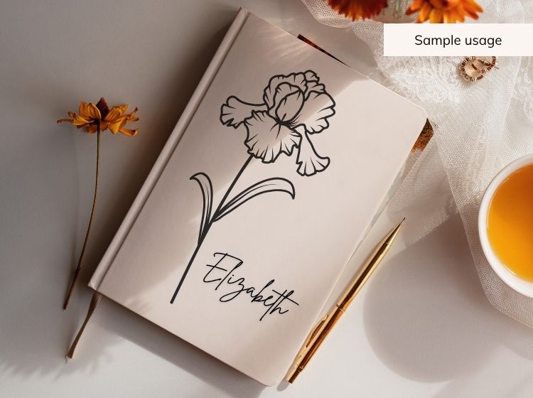 Birth Month Flowers SVG Bundle - 24 Designs