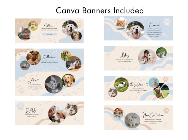 Pet Store Shopify Template - Suba & Sabine Theme