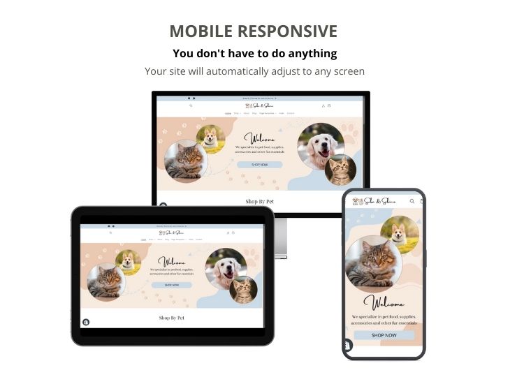 Pet Store Shopify Template - Suba & Sabine Theme