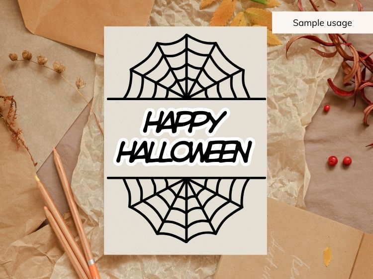 Spiderweb SVG Bundle | Halloween Spider Web Designs PNG DXF