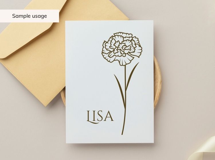 Birth Month Flowers SVG Bundle - 24 Designs