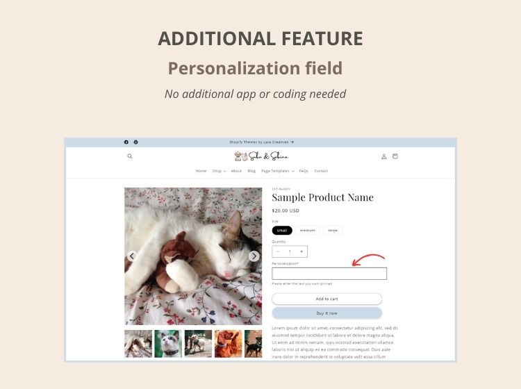Pet Store Shopify Template - Suba & Sabine Theme