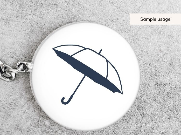 Umbrella SVG Bundle - 14 designs