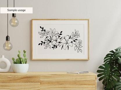 Floral Arrangement svg Bundle