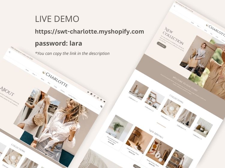 Charlotte Boutique Shopify Template