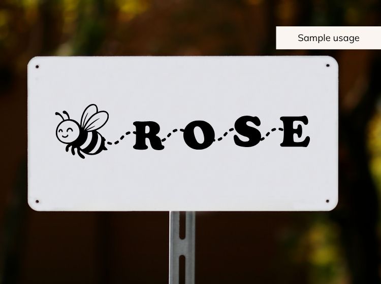 Bee Alphabet SVG Bundle