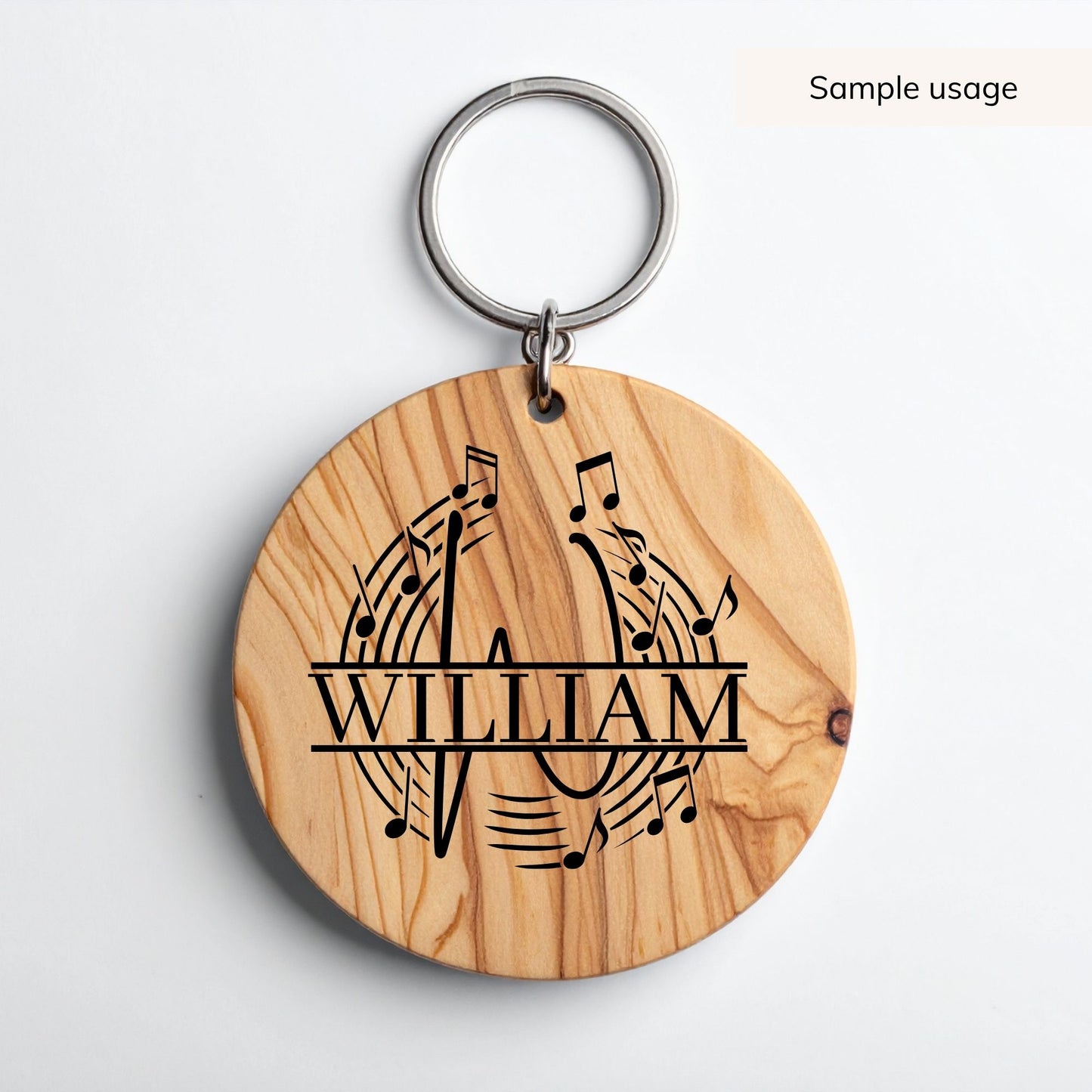 Music Monogram SVG Bundle A-Z