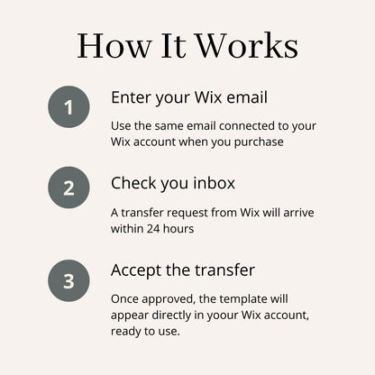 Photographer Wix Website Theme