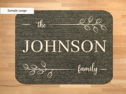 Family Name Monogram Frames svg