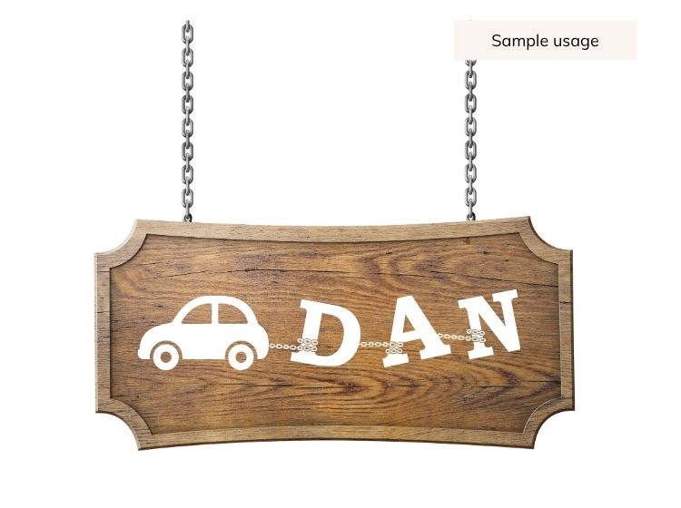 Car Letters SVG Bundle