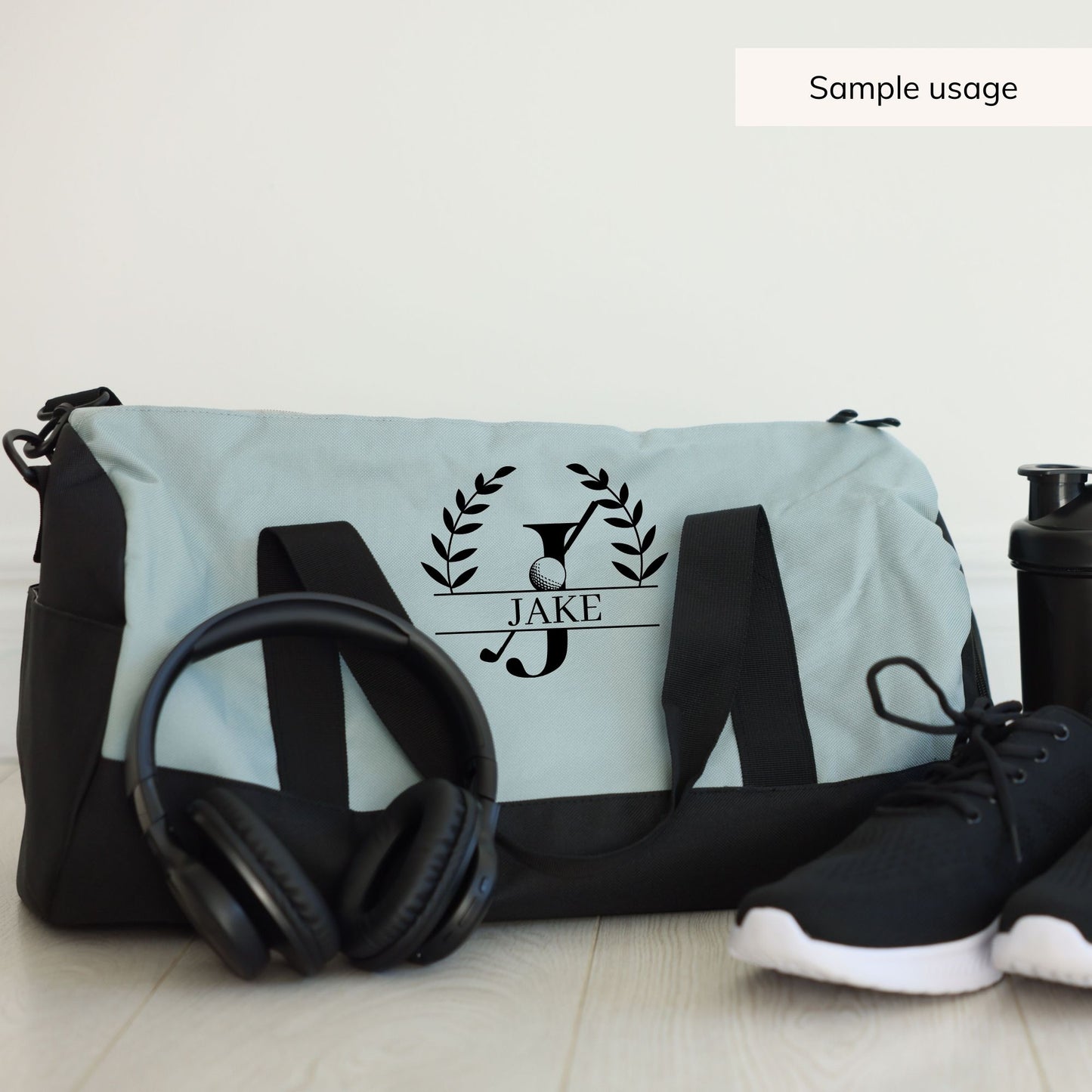 Golf Split Monogram SVG - 26 Letters