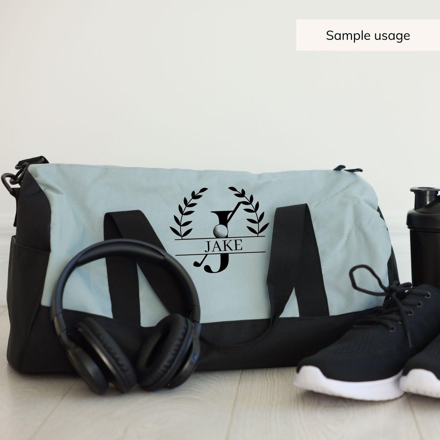 Golf Split Monogram SVG - 26 Letters