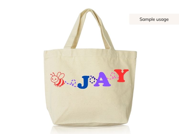 Bee Alphabet SVG Bundle