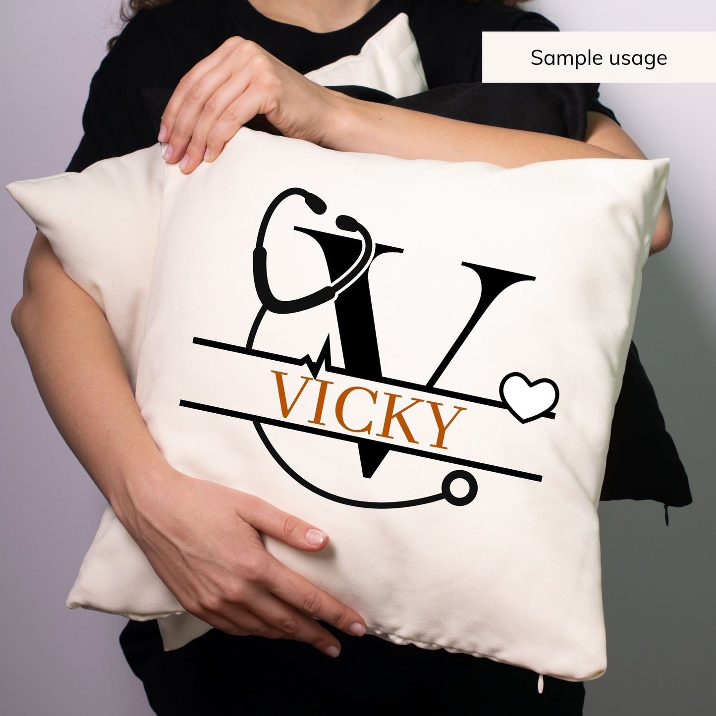 Medical Monogram SVG Bundle A-Z