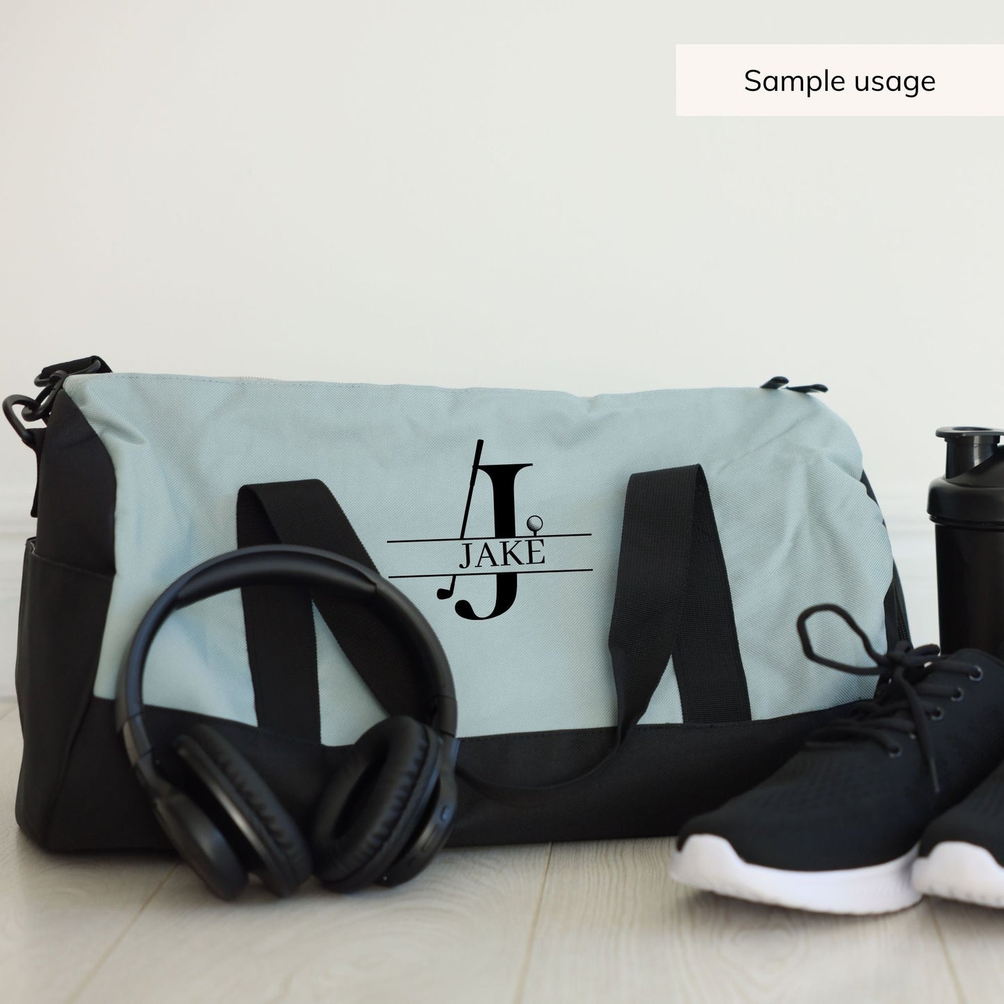 Golf Split Monogram SVG Bundle - 26 Letters