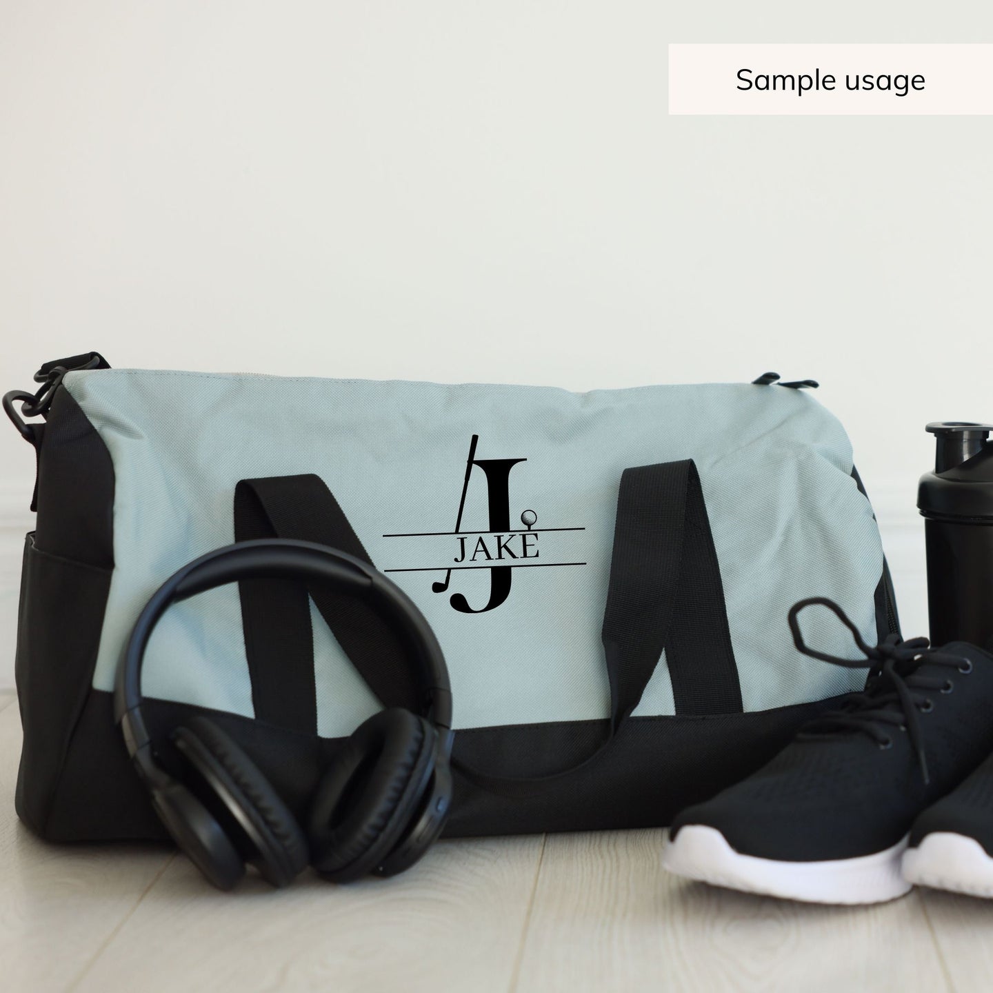 Golf Split Monogram SVG Bundle - 26 Letters