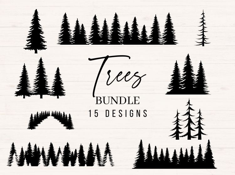 Trees svg Bundle