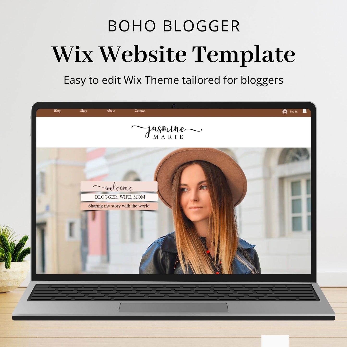 Blogger Wix Website Theme