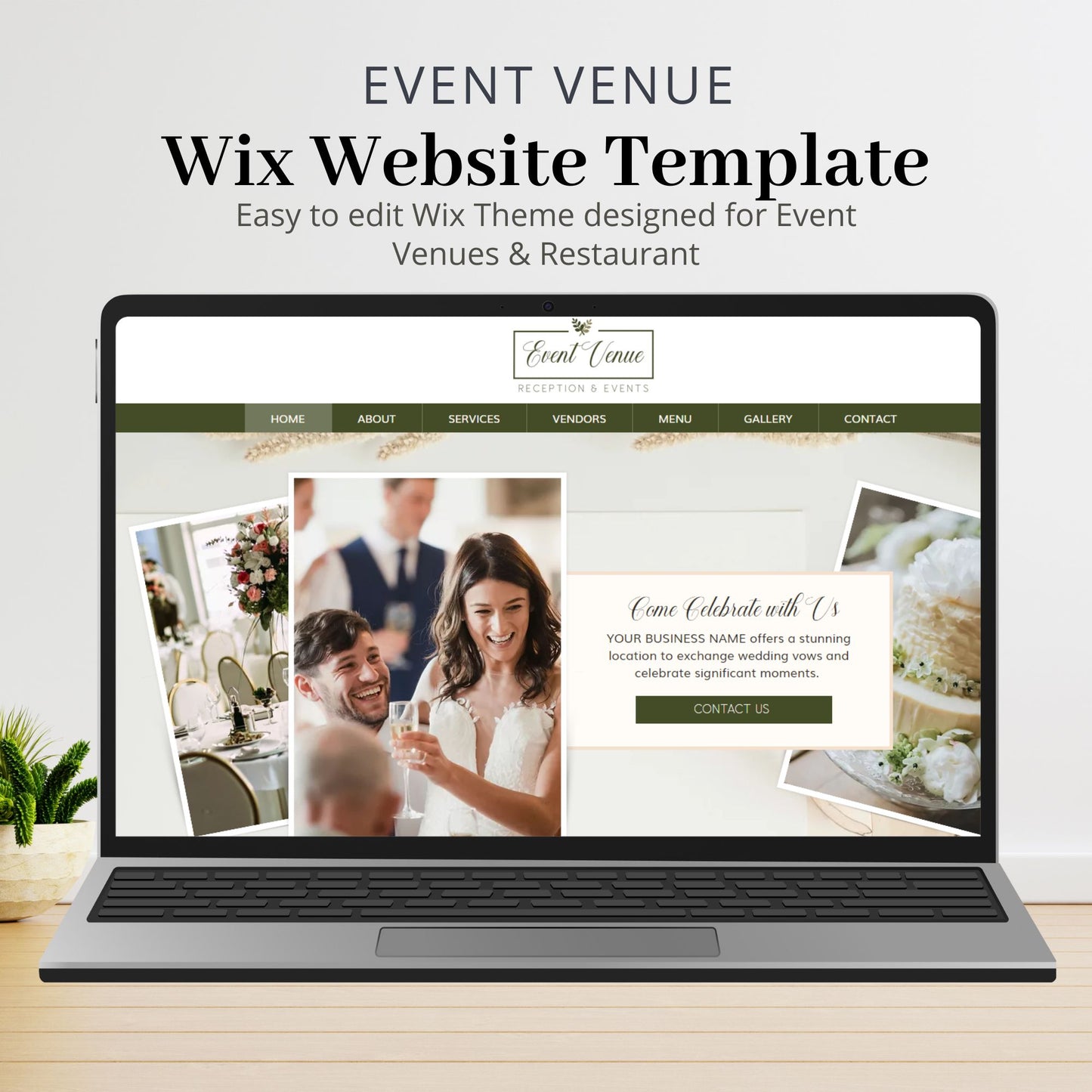 Event Venue Wix Website Theme