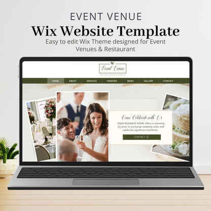 Event Venue Wix Website Theme