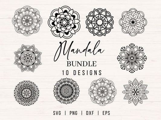 Mandala svg Bundle