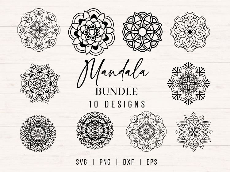 Mandala svg Bundle