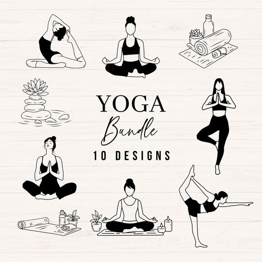 Yoga SVG Bundle