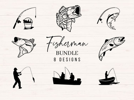 Fishing svg Bundle