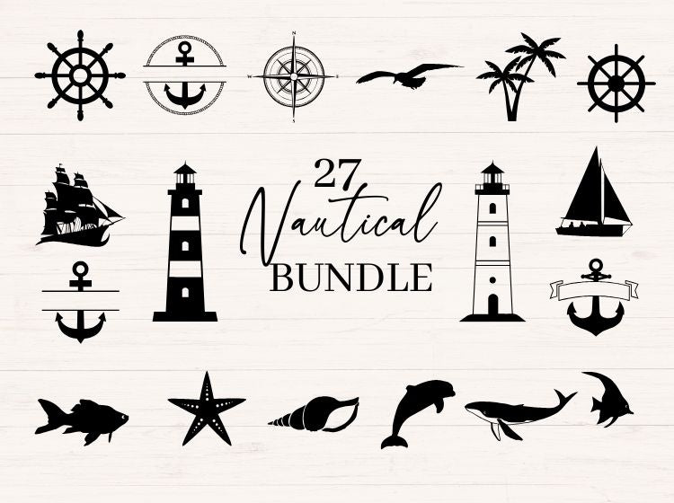 Nautical svg Bundle