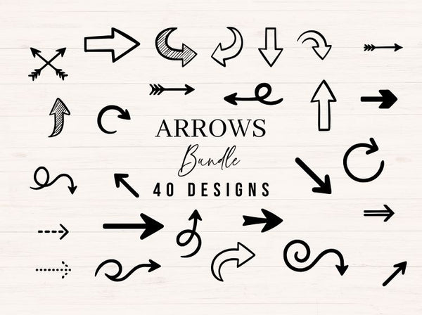 Arrows SVG Bundle for Crafts and Design