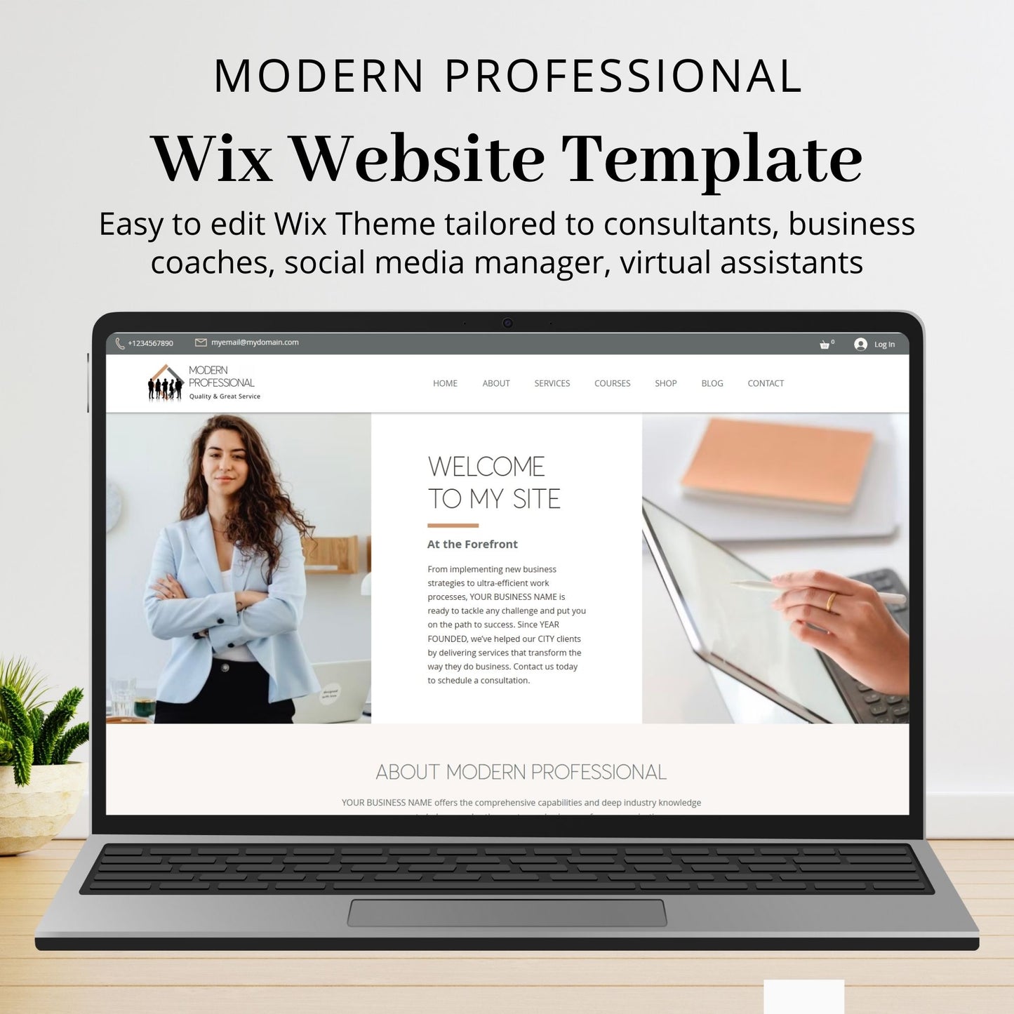 Professional Wix Website Theme