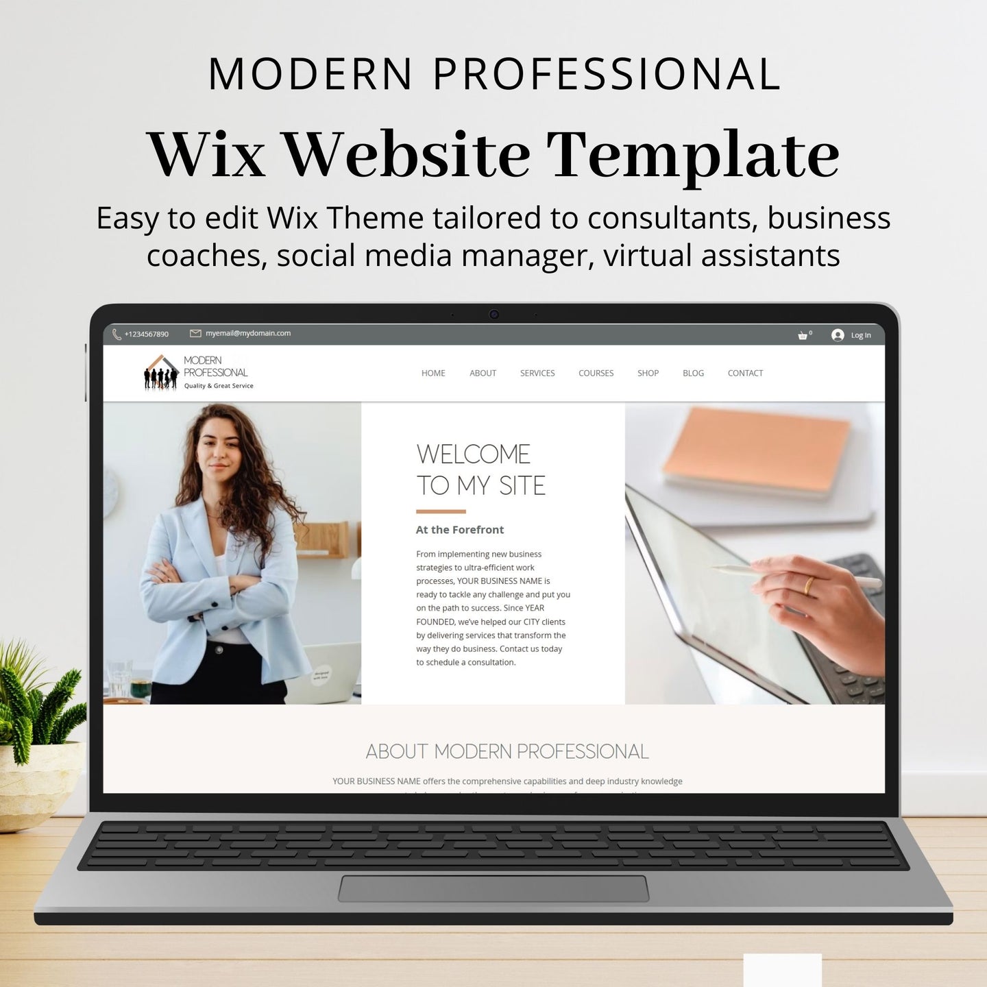 Professional Wix Website Theme