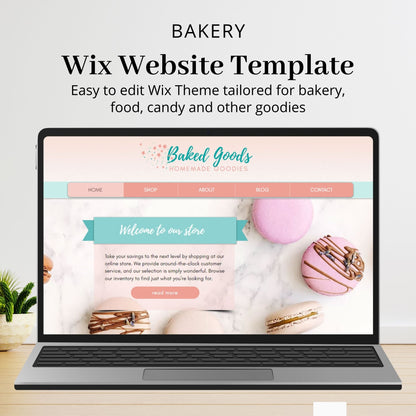Bakery Wix Website Theme