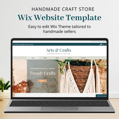 Craft Store Wix Website Theme
