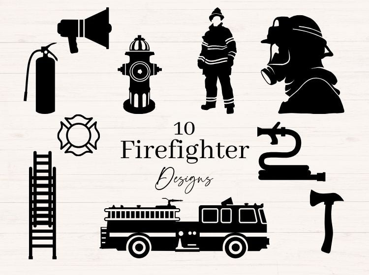 Firefighter / Fireman svg Bundle