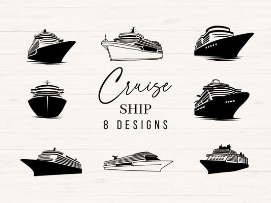 Cruise Ship svg Bundle