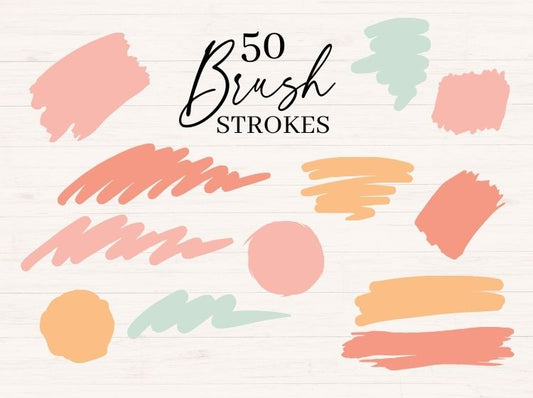 Brush Stroke svg Bundle