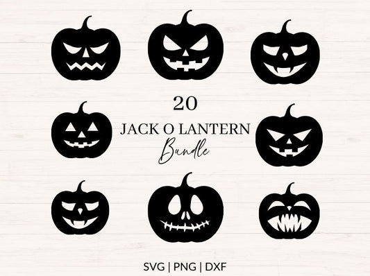 Jack O Lantern Pumpkin Face svg