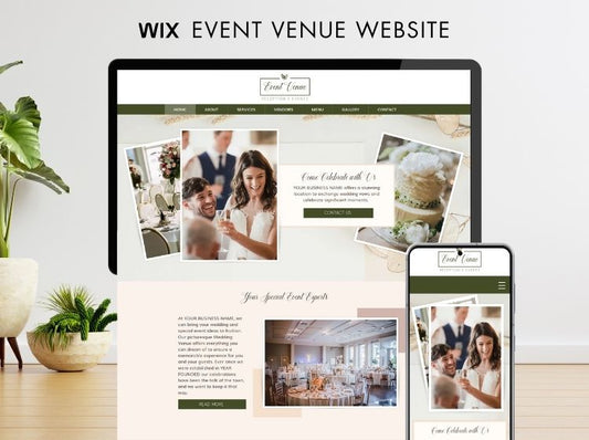 Event Venue Wix Website Theme