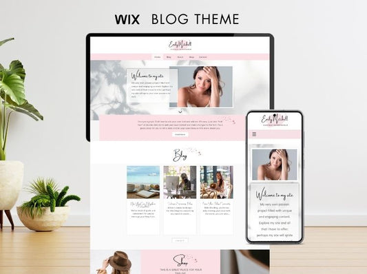 Blog Wix Website Theme