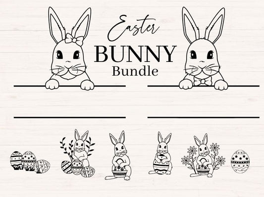 Easter Bunny svg Bundle