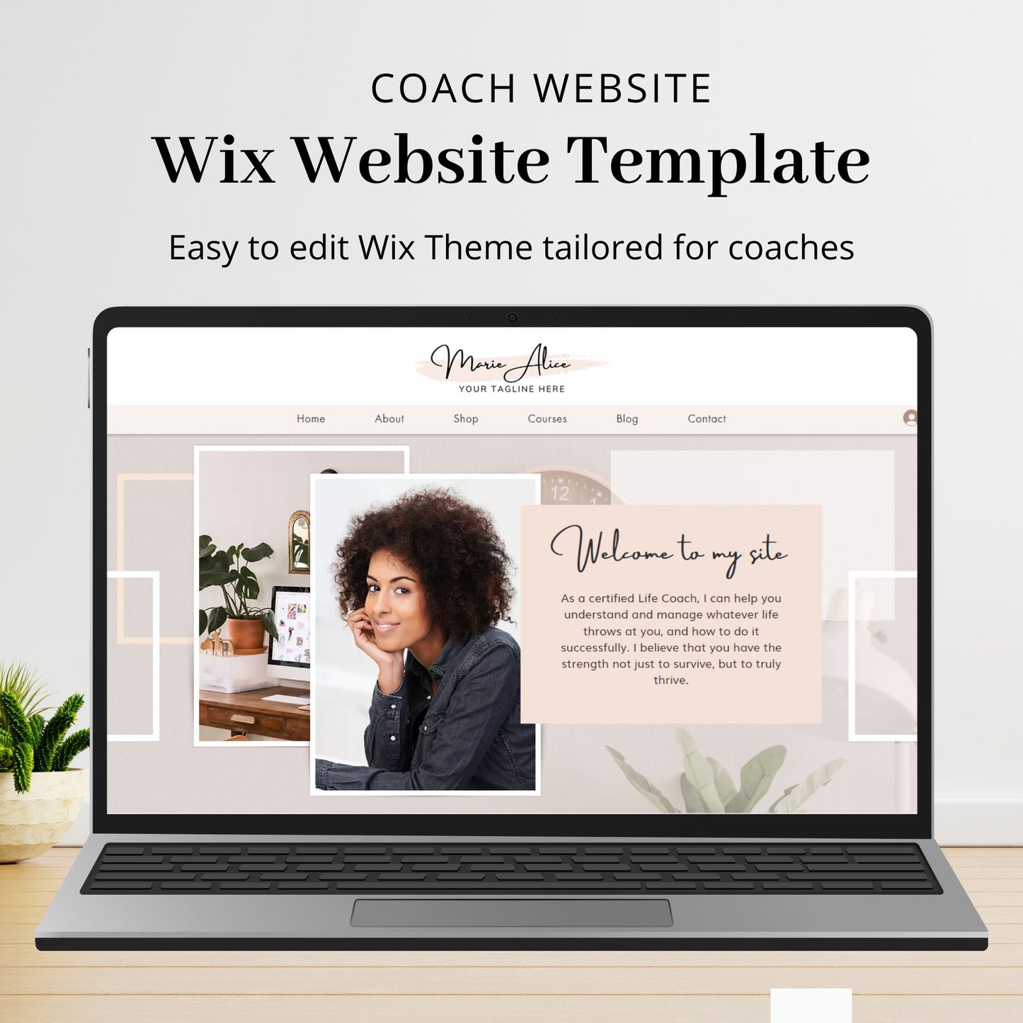 Coach Wix Website Theme