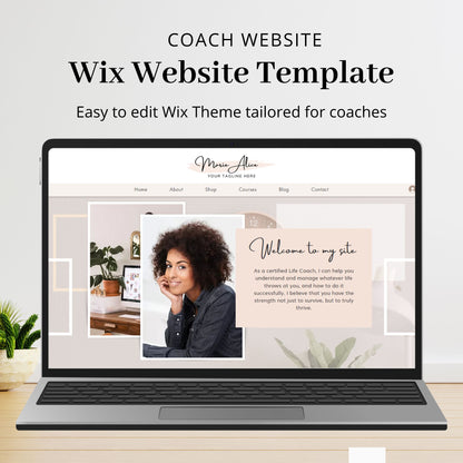 Coach Wix Website Theme